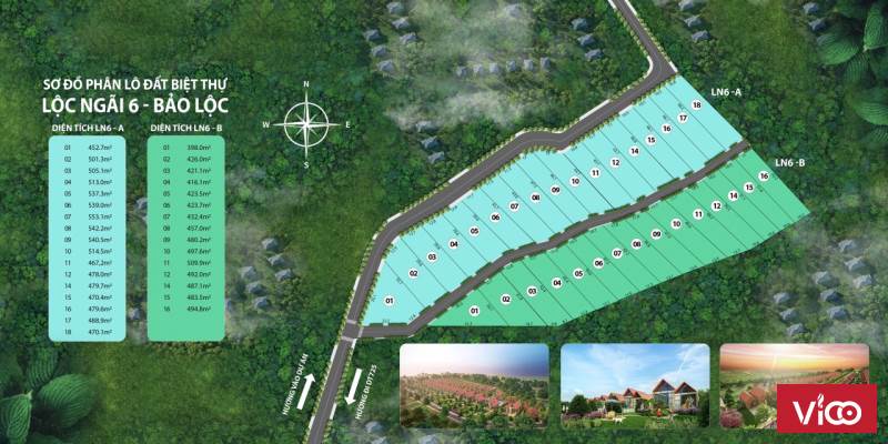 MỞ BÁN 33 LÔ ĐẤT CHÍNH CHỦ LÂM ĐỒNG BẢO LÂM LỘC NGÃI