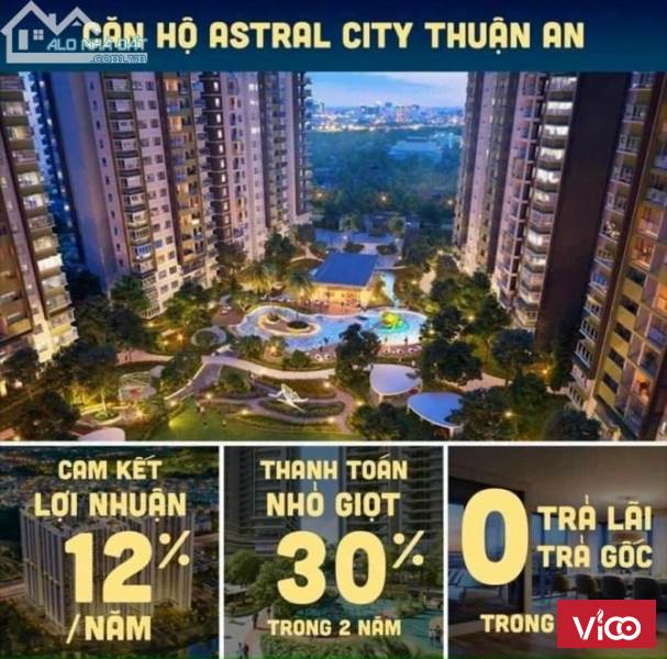 Astral city căn hộ đẳng cấp duy nhất tại Bình Dương
