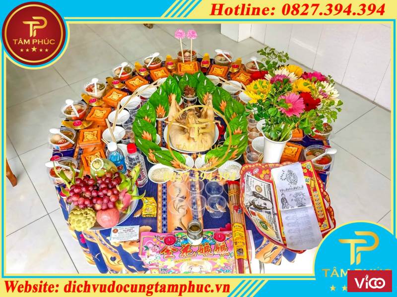 Đặt mâm cúng đầy tháng trọn gói ở đâu tại Cần Thơ