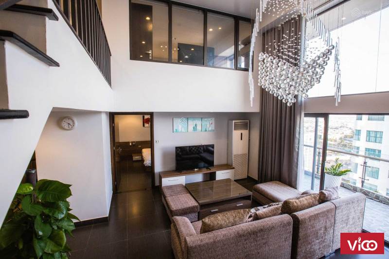 Cho thuê căn hộ cao cấp TD Plaza Hải Phòng, 174m2, 3p ngủ. Chỉ 33tr/tháng. Full nội thất hiện đại