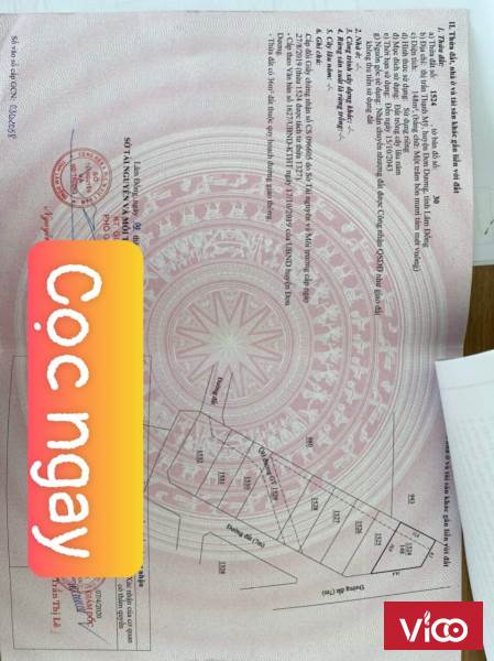 Chính chủ bán lô đất 148m2 tại Thị Trấn Thạnh Mỹ huyện Đơn Dương Lâm Đồng