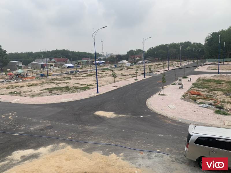 Còn 5 lô góc khu nhà ở Thuận Phát Land đối diện chợ Trừ Văn Thố, mặt tiền đường DT750