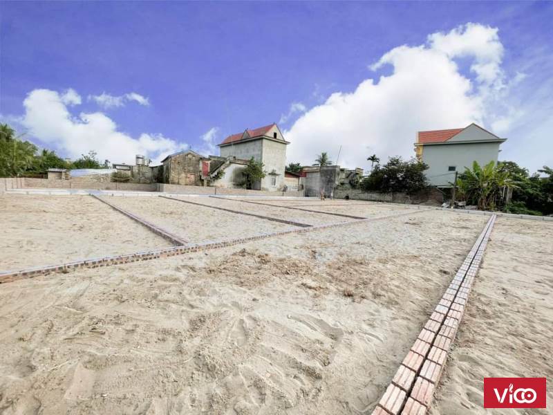 Chuẩn bị mở bán đất mặt đường nông thôn mới.