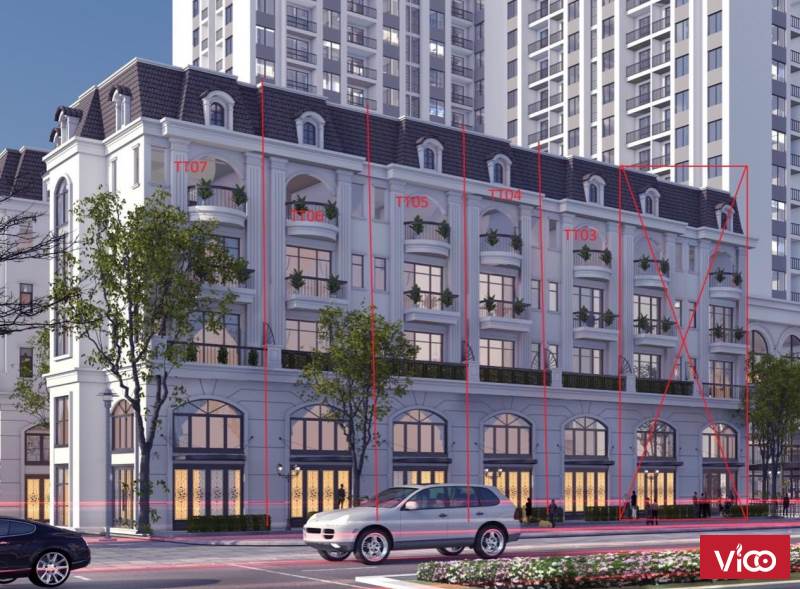 Shophouse vị trí kim cương mặt đường Sài Đồng cạnh tòa chung cư TSG Lotus sẵn sổ chìa khóa trao tay