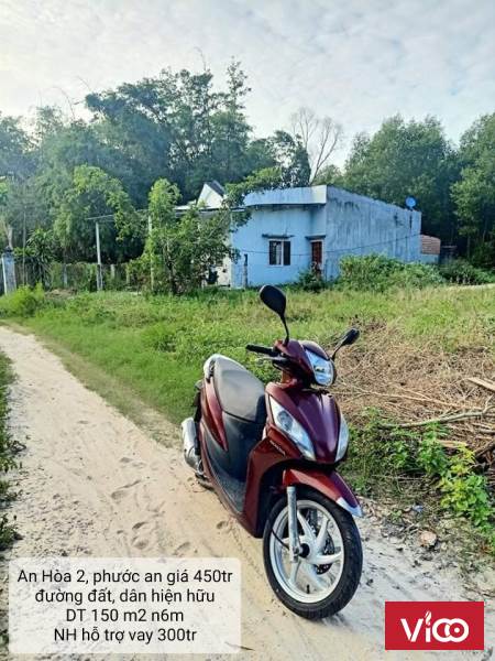 đất An hòa 2, phước an, Tuy Phước, Bình Định.