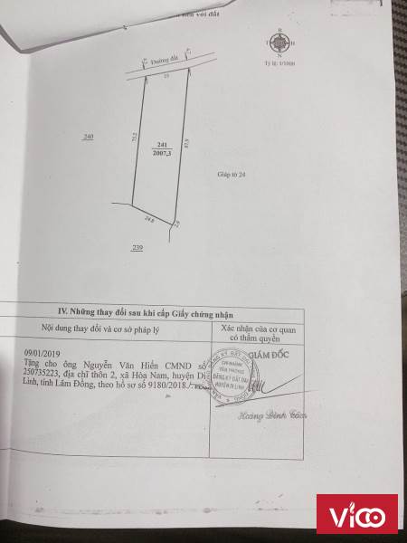 CHÍNH CHỦ CẦN TIỀN BÁN NHANH LÔ ĐẤT TRỒNG CÂY ĂN TRÁI NGAY DI LINH LÂM ĐỒNG