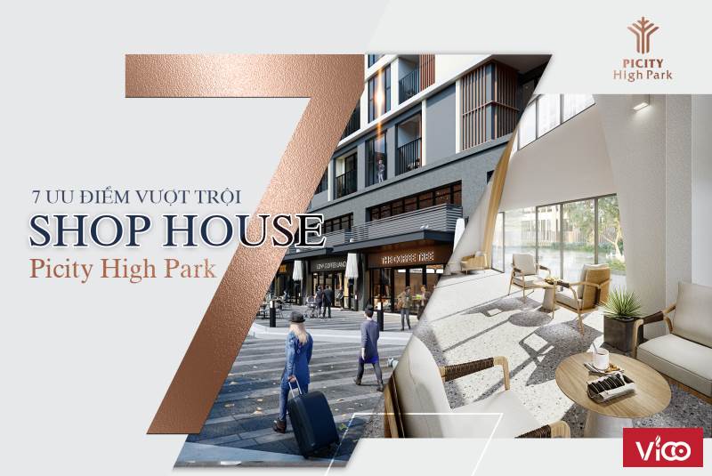 Chỉ hơn 5.9 tỷ sở hữu ngay shophouse 3 tầng, 3 lối đi ngay trung tâm quận 12 Picity High Park