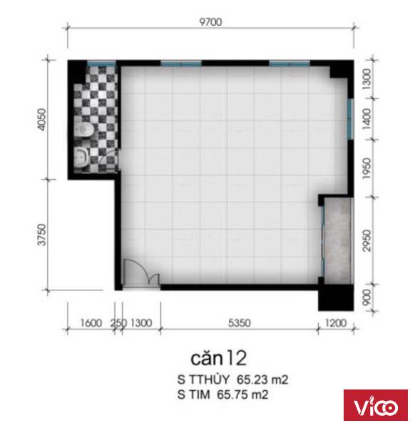 Cần bán Căn shophouse tầng lửng dự án Depot Metro Tower Tham Lương, Quận 12