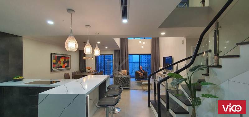 ban căn duplex 213m tại 136 hồ tùng mậu
