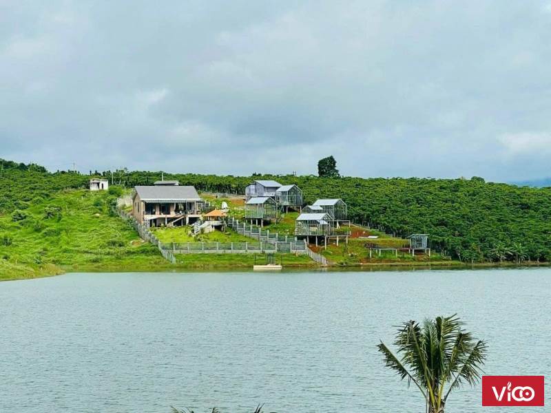 BÁN LÔ ĐẤT SÁT HỒ CAI BẢNG 380,9 M2, VIEW CỰC ĐẸP.