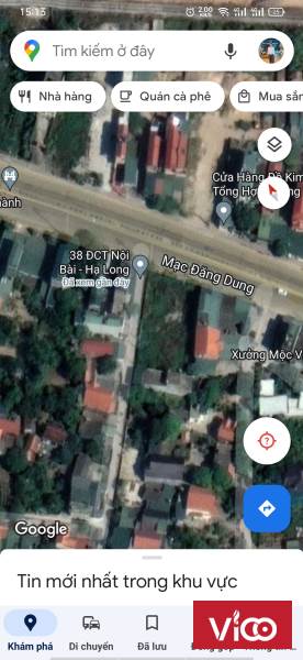 Bán 1 lô đất nền nằm ngay mặt đường quốc lộ 18A ở đông mai quảng yên giá đầu tư