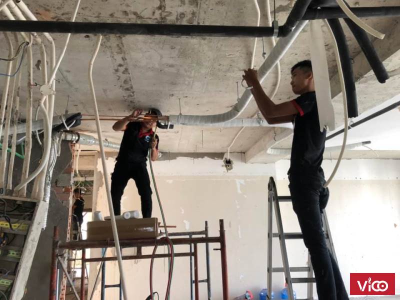 Lắp đặt máy lạnh nhà ở quận Gò Vấp