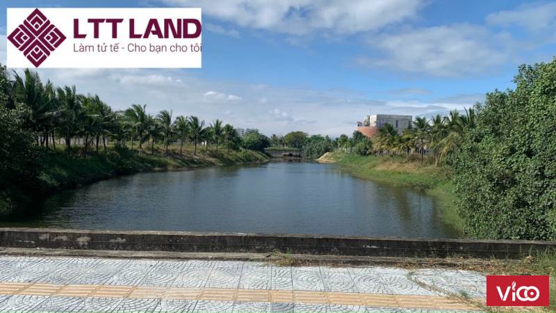 Bán lô biệt thự Diện tích kề góc cạnh sông Cổ Cò
