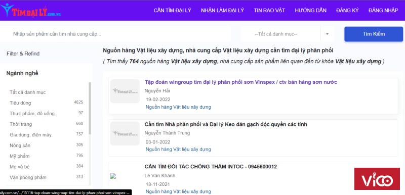 Vật liệu xây dựng, cách tìm nguồn hàng nhanh nhất