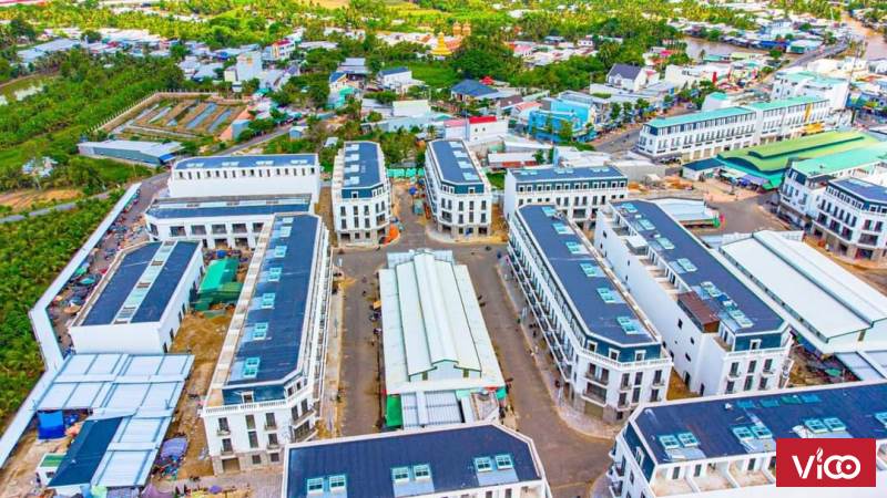 BÁN 3 CĂN SHOP HOUSE ĐỐI DIỆN KHU CHỢ 2 THỊ TRẤN THỚI LAI, TP. CẦN THƠ VỊ TRÍ ĐẸP ĐỂ ĐẦU TƯ KINH