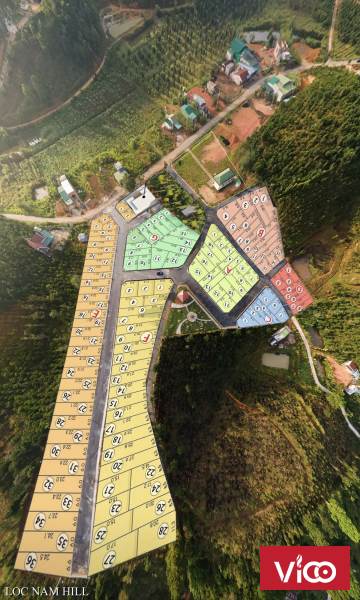 Đất Nền Lộc Nam, View đồi núi, Săn mây. Diện tích 100150m2. Đầy đủ tiện ích, Sổ sẳn công chứng