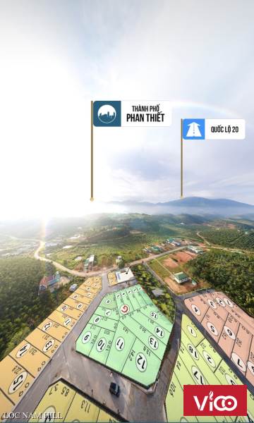 Đất Nền Lộc Nam, View đồi núi, Săn mây. Diện tích 100150m2. Đầy đủ tiện ích, Sổ sẳn công chứng