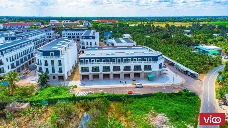 4 CĂN SHOP HOUSE LIỀN KỀ NGAY CHỢ THỚI LAI, TP.CẦN THƠ, LỘ 40M GÓC GIAO GIỮA ĐƯỜNG BÀ ĐẦM VÀ ĐƯỜNG