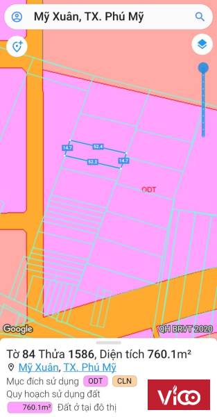Chính chủ cần bán Đất Nền Phú Mỹ 760m2