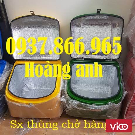 Sản xuất thùng chở hàng tại hà nội theo yêu cầu