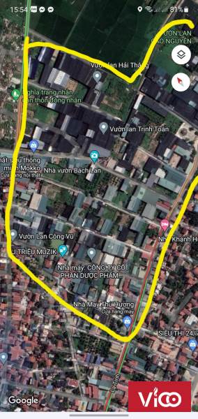 Bán 543m2 đất sẵn xưởng tại Đông La, Hoài Đức