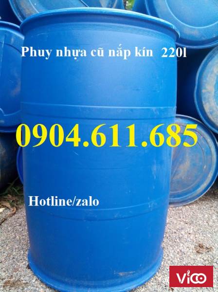 Thùng phuy nhựa cũ nắp kín làm nhà phao chống lũ, phuy nhựa cũ nắp kín làm nhà nổi