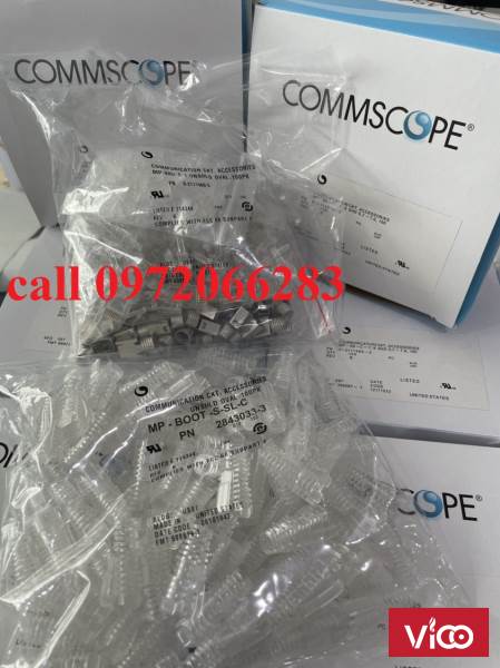 Hạt Mạng Commscope MP6ASB1 621119813 Modular Plug, Category 6, Shielded