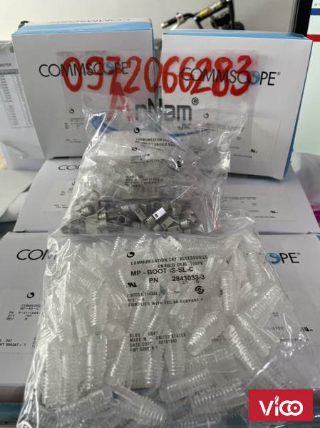 Hạt Mạng Commscope MP6ASB1 621119813 Modular Plug, Category 6, Shielded