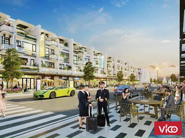 Bán nhà phố 1 trệt 2 lầu ngay trung tâm thành phố Đồng Xoài