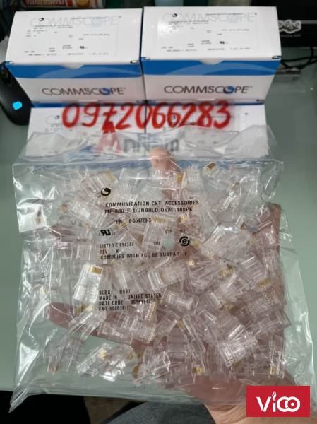 Hạt mạng Cat5e Commscope mã 65547203