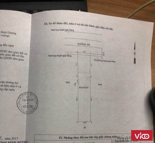 Sở Hữu Ngay Lô Đất Đẹp Vị Trí Đắc Địa Tại Khu Phố Đông B, Phường Đông Hòa, TP Dĩ An, Tỉnh Bình Dương