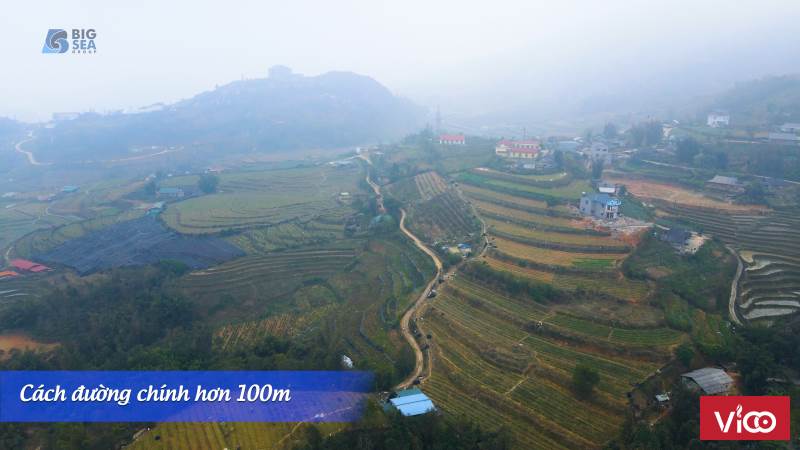 Bán đất nền SaPa Tả Phìn view ruộng bậc thang phù hợp xây khách sạn..