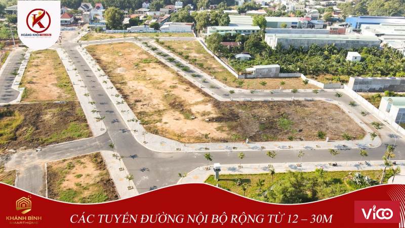 Đất nền dưới 1t4 ngay trung tâm phường khánh bình