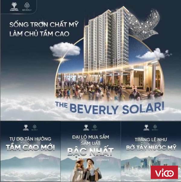 Căn Hộ Cao Cấp Vinhomes Grand Park The Beverly Solary