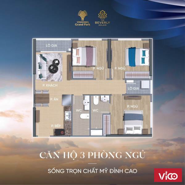 Căn Hộ Cao Cấp Vinhomes Grand Park The Beverly Solary