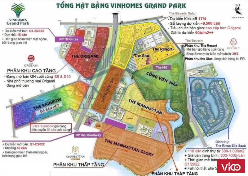 Căn Hộ Cao Cấp Vinhomes Grand Park The Beverly Solary