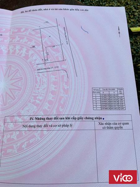 Chính Chủ Cần Bán Lô Đất Mặt Tiền Tại Tổ 14 Tây Nam, Phường Vĩnh Hải, Thành phố Nha Trang, Tỉnh