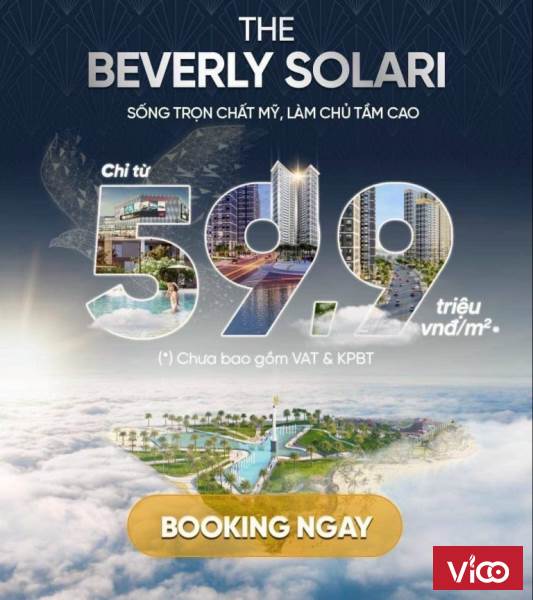 Thông tin mở bán phân khu mới Beverly Solari Vinhomes Grand Park