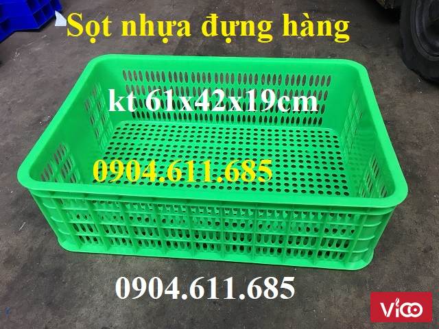 Sọt nhựa tại Hà Nội, sọt nhựa đựng hàng trong siêu thị