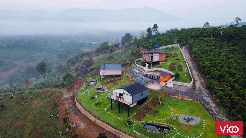 10Tr/m2 đất thổ cư xây dựng Villa nghỉ dưỡng ngay Tp Bảo Lộc.