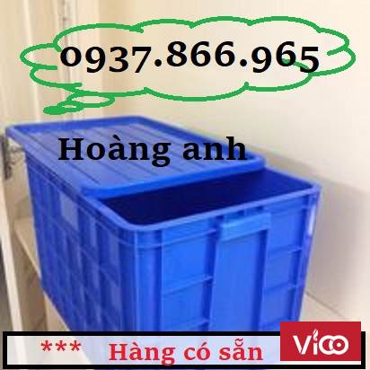 Sóng nhựa bít( thùng nhựa cao 39), thùng nhựa đựng sản phẩm trong nhà máy, thùng nhựa đặc