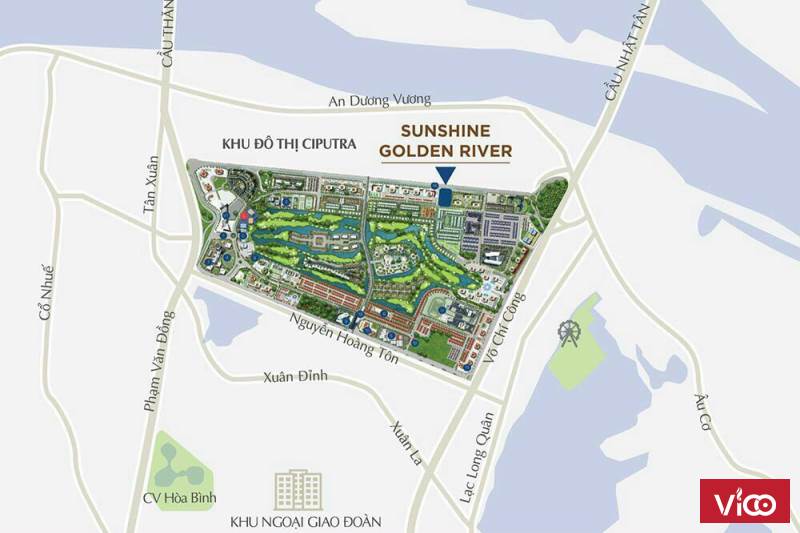 MỞ BÁN CĂN HỘ ĐẮT VIP NHẤT HÀ NỘI SUNSHINE GOLDEN RIVER