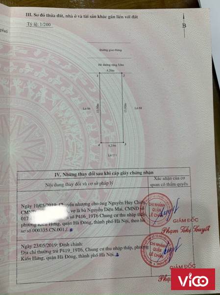 Mình còn 02 Lô chuyển nhượng dự án TĐC Đập Tam Kỳ Lê Chân giá tốt