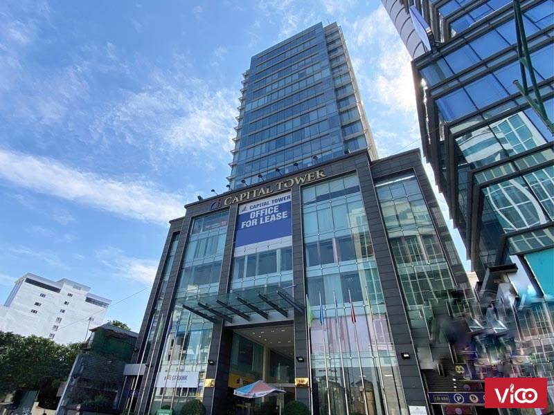 Chào thuê diện tích 100900m sàn vp tòa nhà Capital Tower 109 Trần Hưng Đạo, giá hạng A