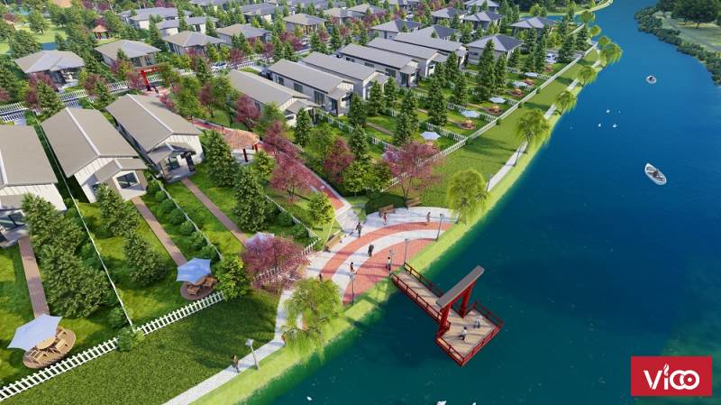 Biệt Thự Vườn Nhật Lộc An liền kề Resort Đôi Dép 700m2 ngang 20m