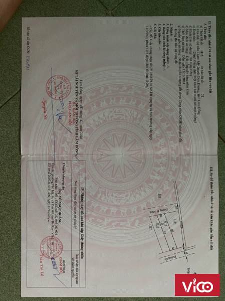 Bán đất 5x26, 75m2 tc đường Nguyễn Văn Linh, trung Thạnh Mỹ, Đơn dương