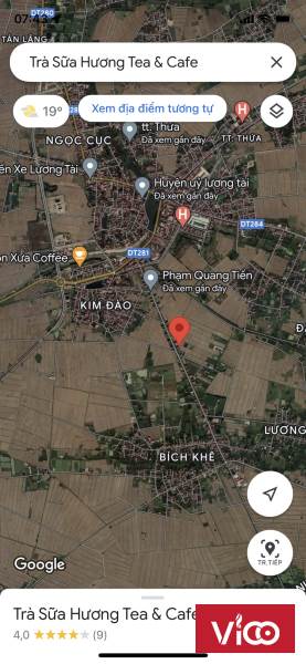 Cần bán lô đất trung tâm TT Thứa, Lương Tài, Bắc Ninh đường contener đánh võng