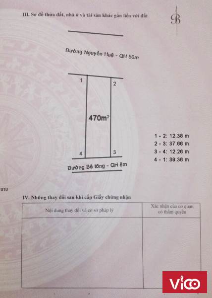Siêu phẩm 500m2 mặt đường Nguyễn Huệ rộng 50m đoạn qua Ninh Mã, Vạn Thọ. Giá đầu tư. Lh ngay.