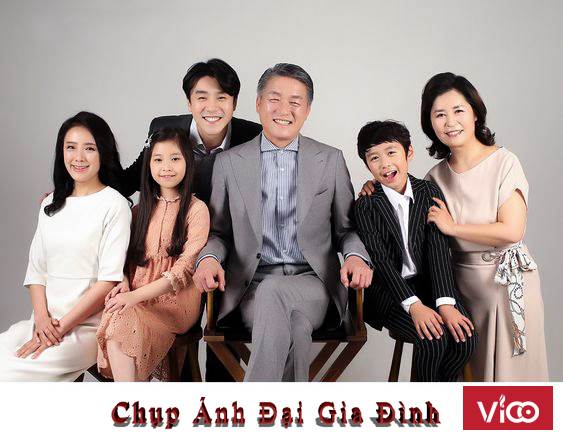 Gói Chụp Gia Đình Từ 3 Đến 6 Thành Viên