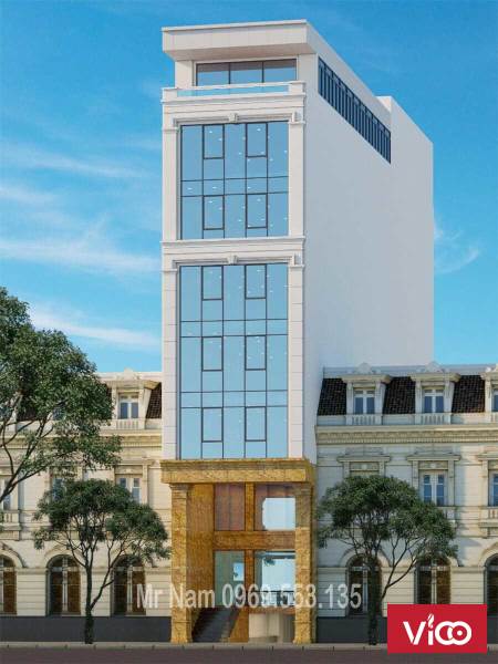 Cho Thuê Gấp Tòa Nhà 9 Tầng Mặt Phố Nguyễn Ngọc Nại. Mt 6.5m nở hậu 8.5m. Giá 12000USD